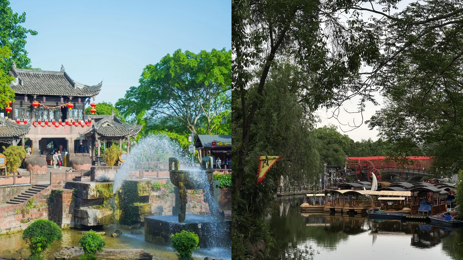 Không gian ven nước tại Hoàng Long Khê